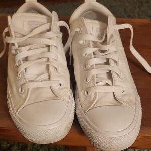 White Canvas Sneakers